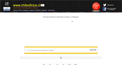 Desktop Screenshot of chileoficios.cl